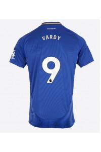 Leicester City Jamie Vardy #9 Voetbaltruitje Thuis tenue 2024-25 Korte Mouw